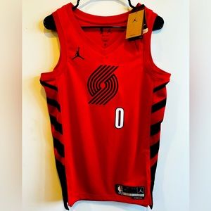 Jordan Portland Trail Blazers Statement NBA Swingman Jersey 40 Small DO9541-657